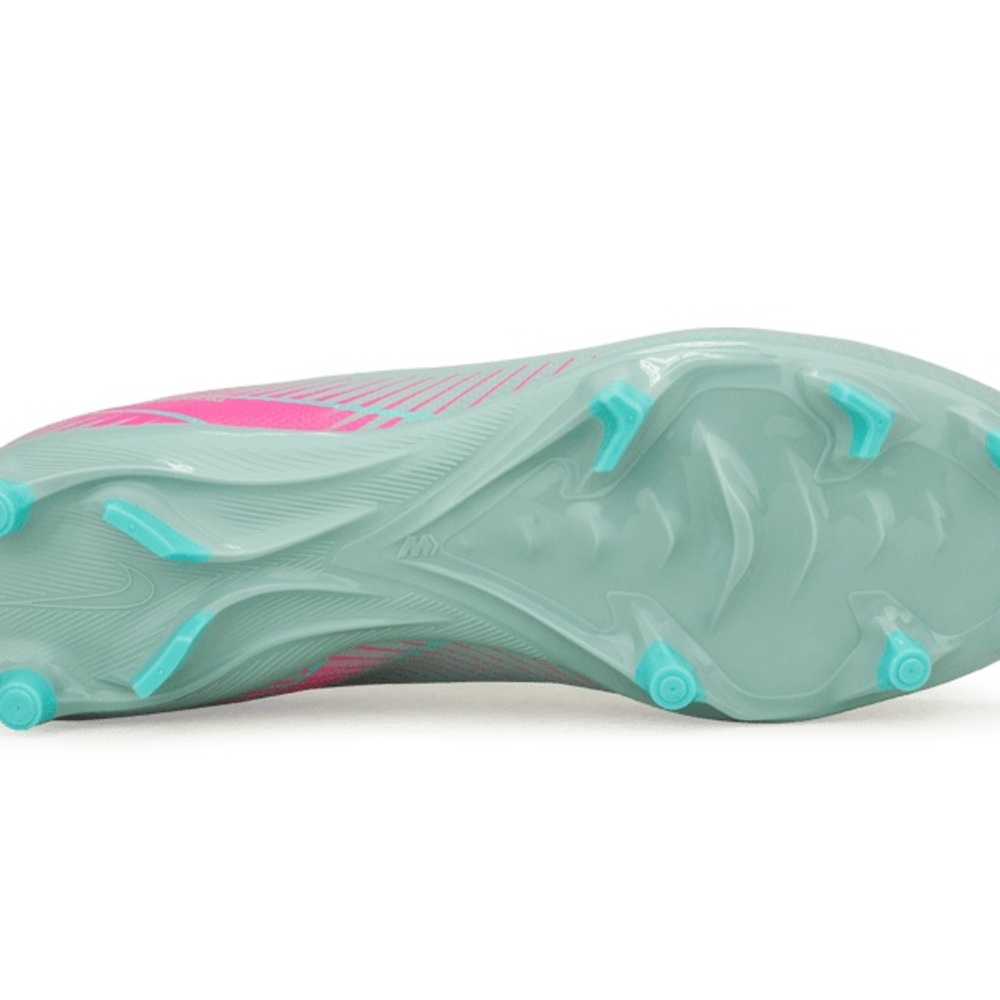 ⚽️ NIKE MEN'S ZOOM MERCURIAL VAPOR 16 ACADEMY FG/MG OCEAN CUBE/PINK BLAST - Picture 4 of 8
